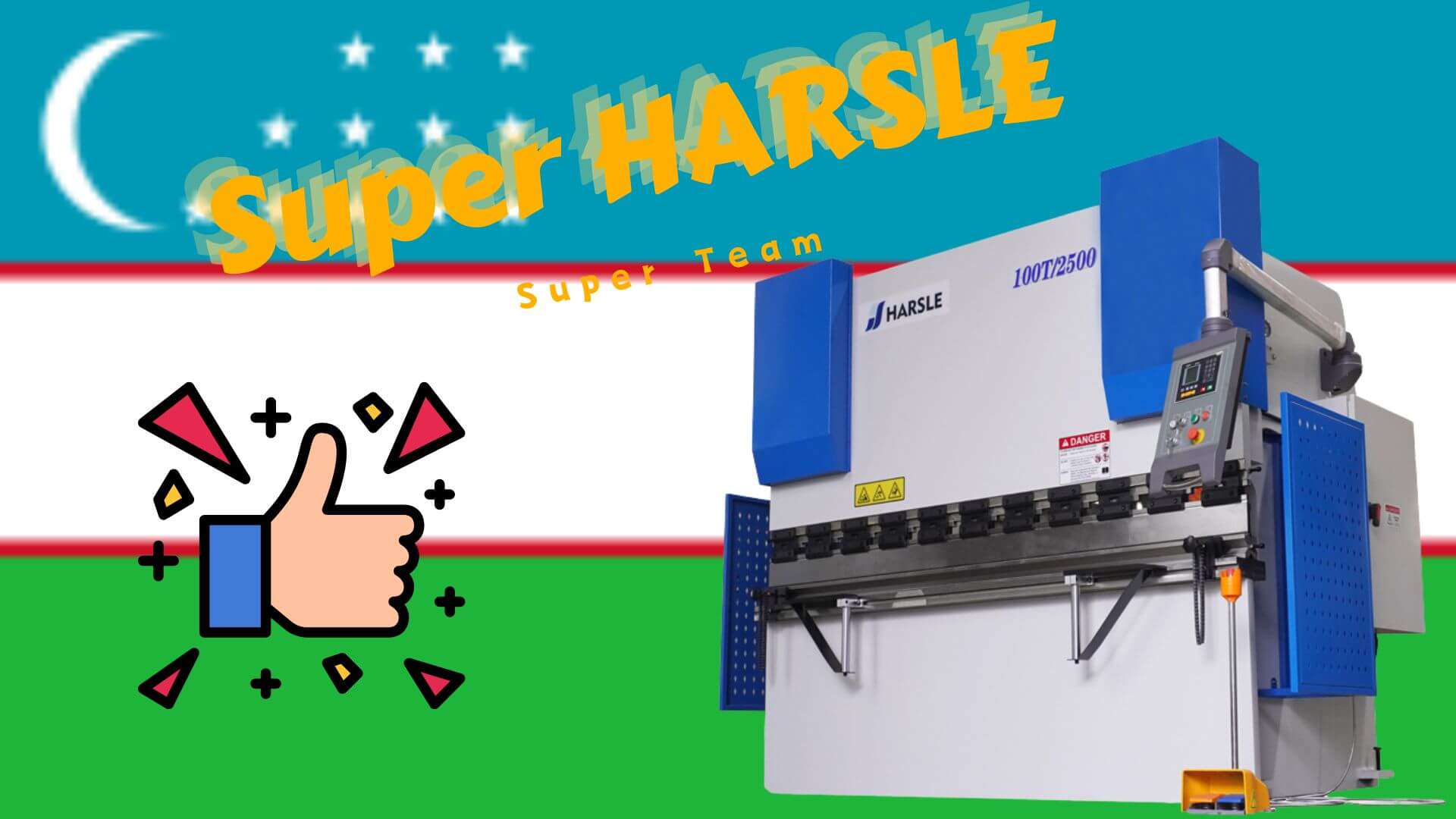 'Super HARSLE Press Brake' ຈາກການຕິຊົມຂອງ Uzbekistan