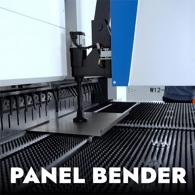 CNC Metal Sheet Panel Bender ດ້ວຍເຄື່ອງມືຊ່ວຍ