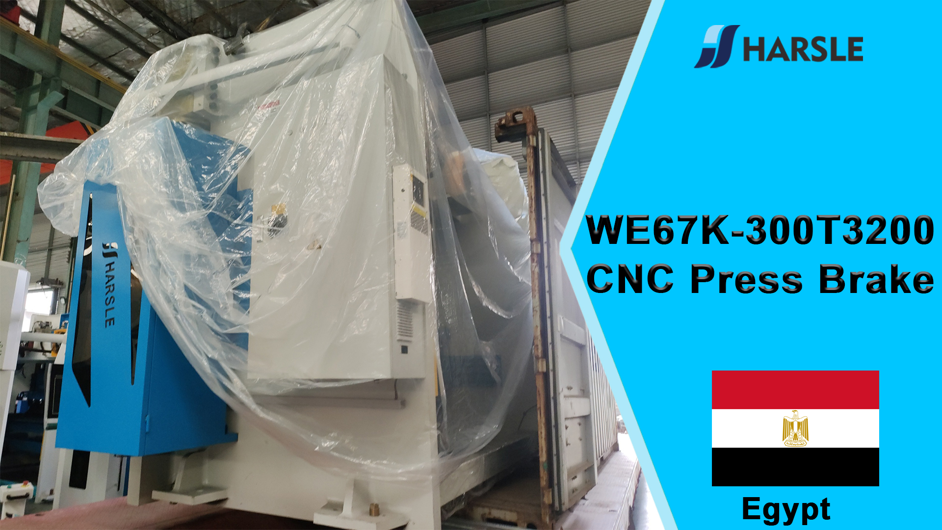 Egypt-WE67K-300T3200 CNC Press Brake