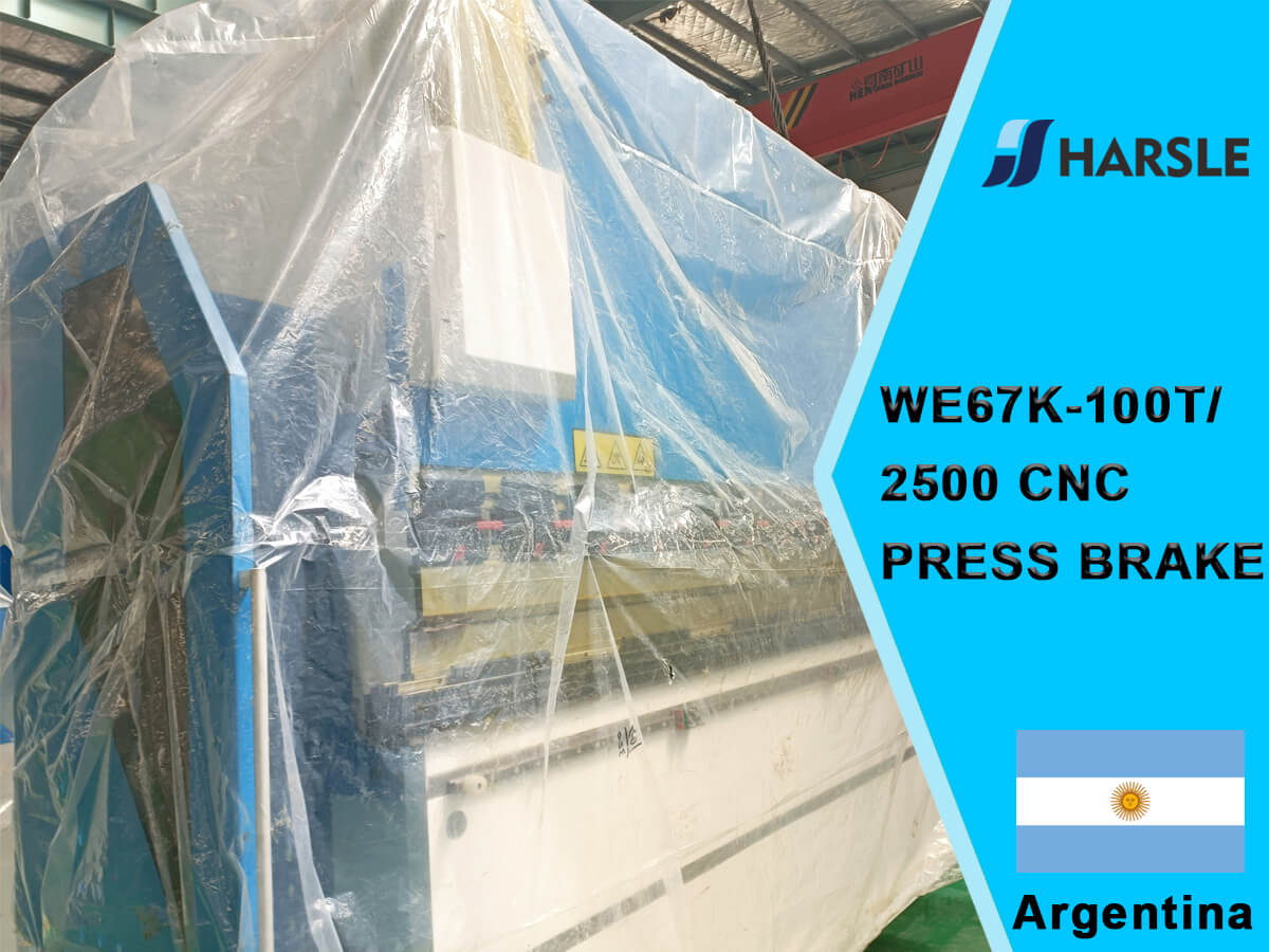 ເບກກົດ Argentina-We67-100T / 2500 CNC CNC ດ້ວຍລະບົບ DA66T 8 + 1 ແກນ