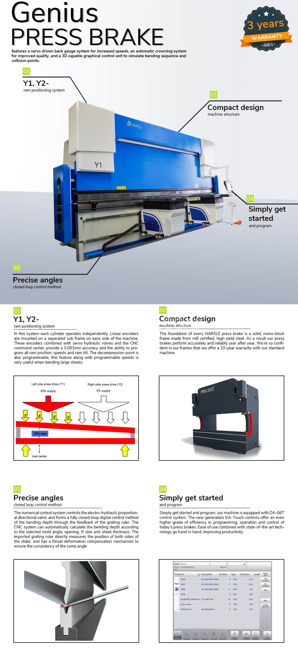 Genius CNC Press Brake 