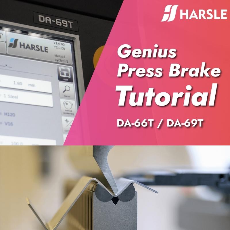 ບົດສອນການໃຊ້ງານສຳລັບ Genius Press Brake (DA-66T ແລະ DA-69T)