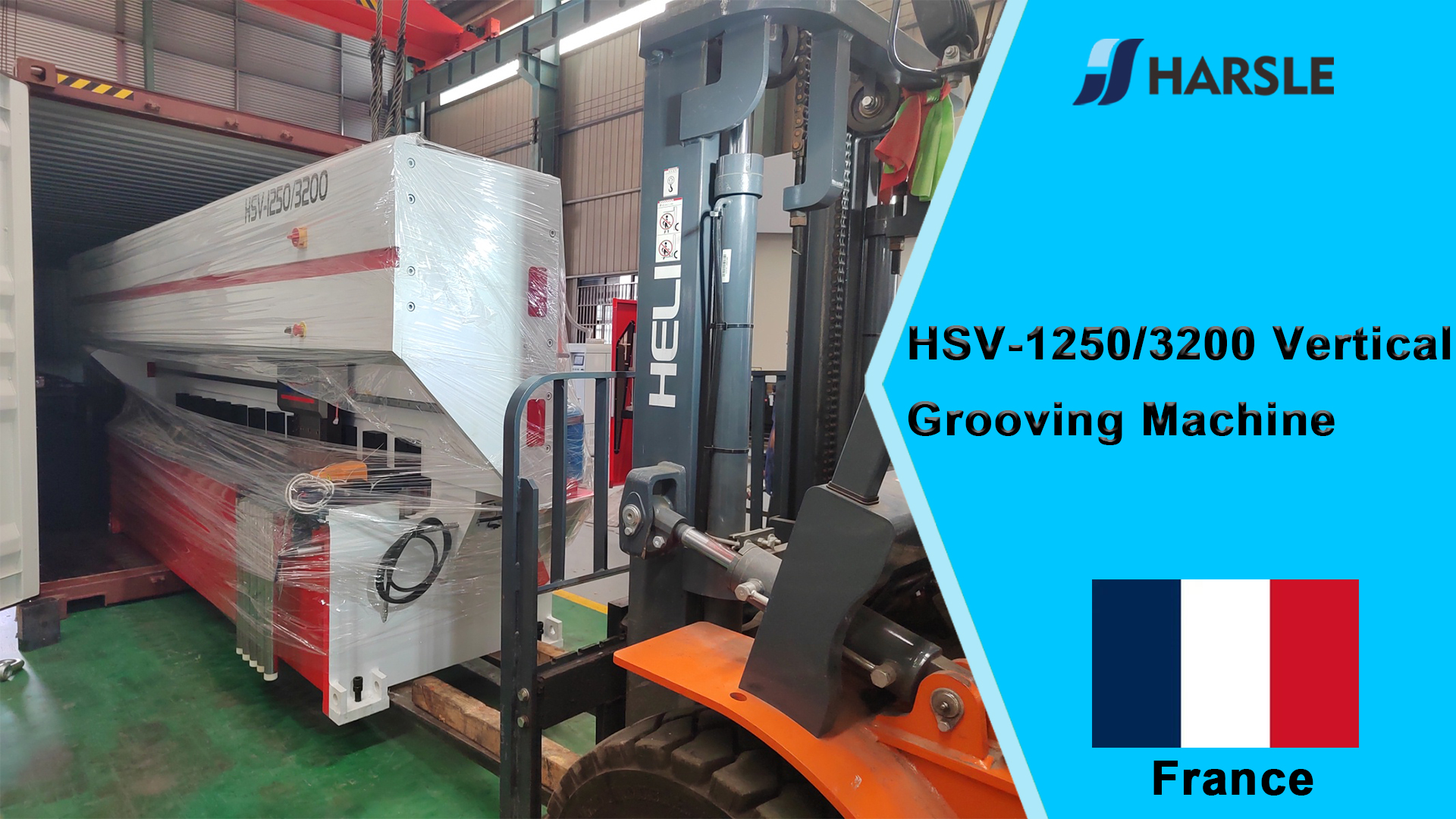 France-HSVC-1250/3200 Vertical Grooving Machine