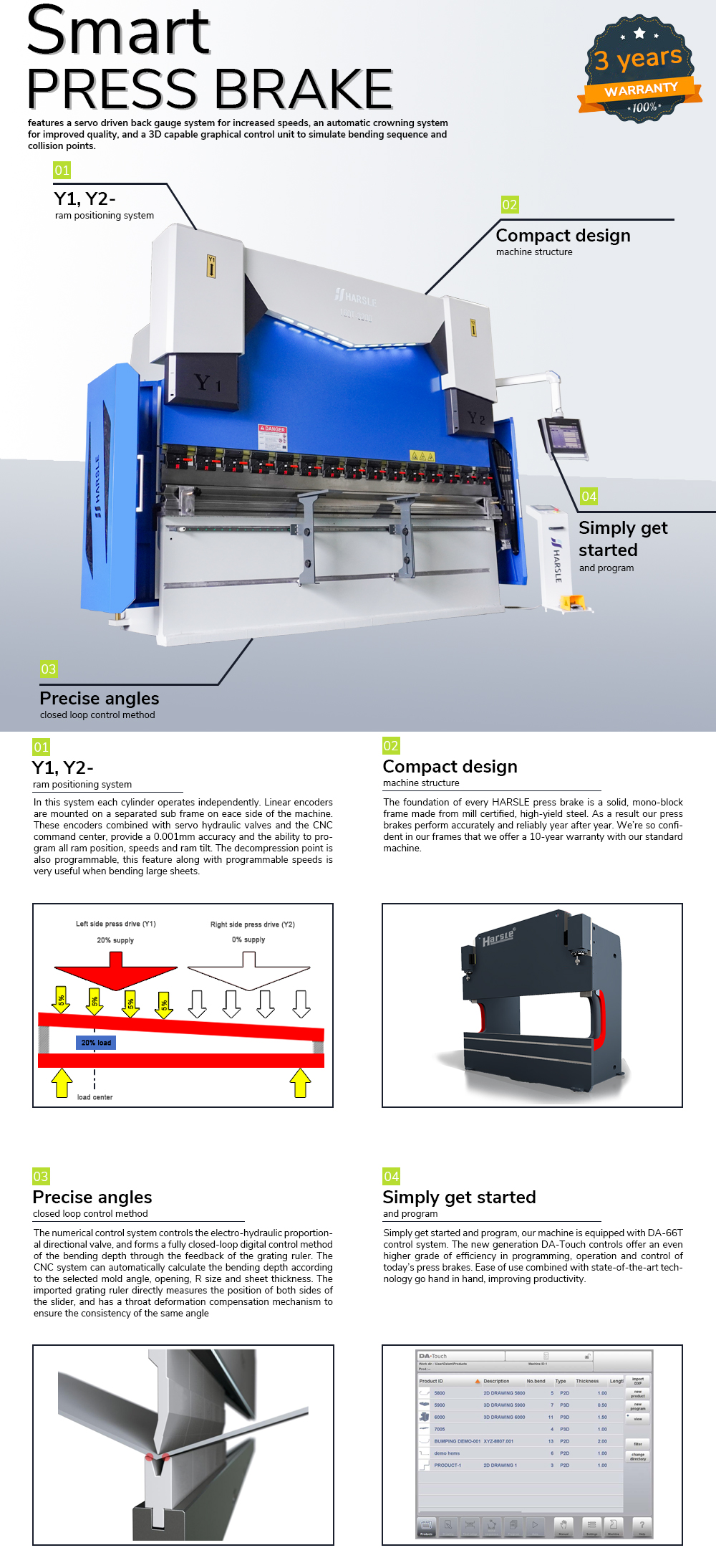 ເບກກົດ CNC ໄຮໂດຼລິກ