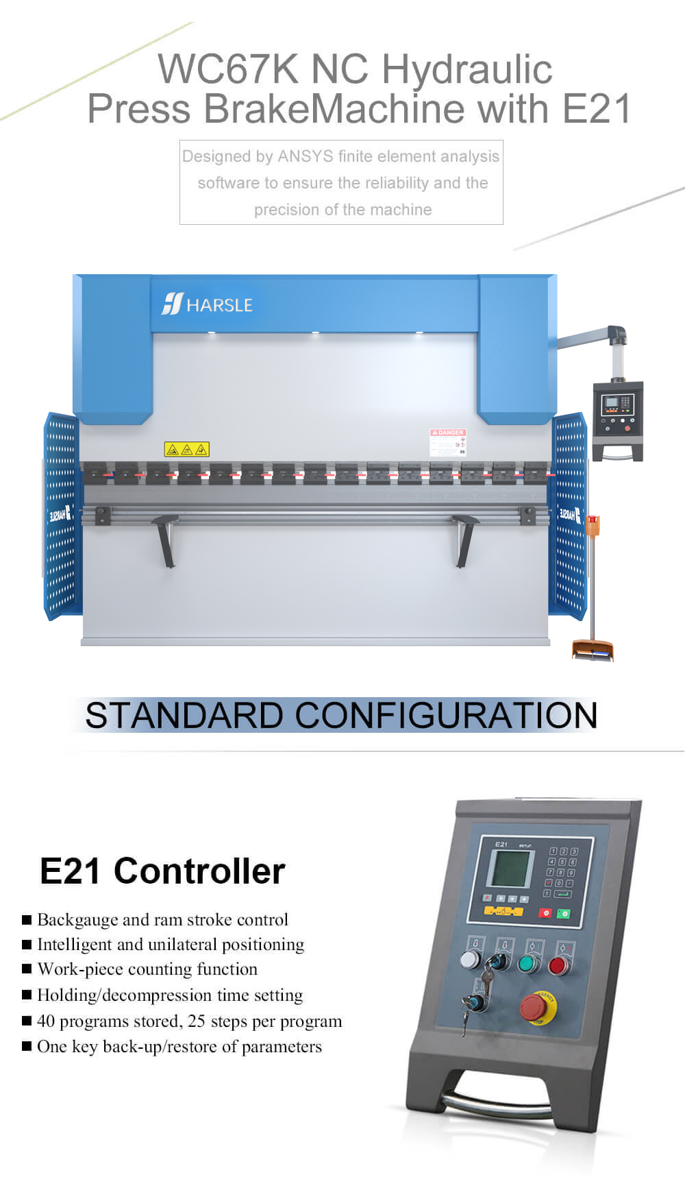 3200mm NC Hydraulic Press Brake