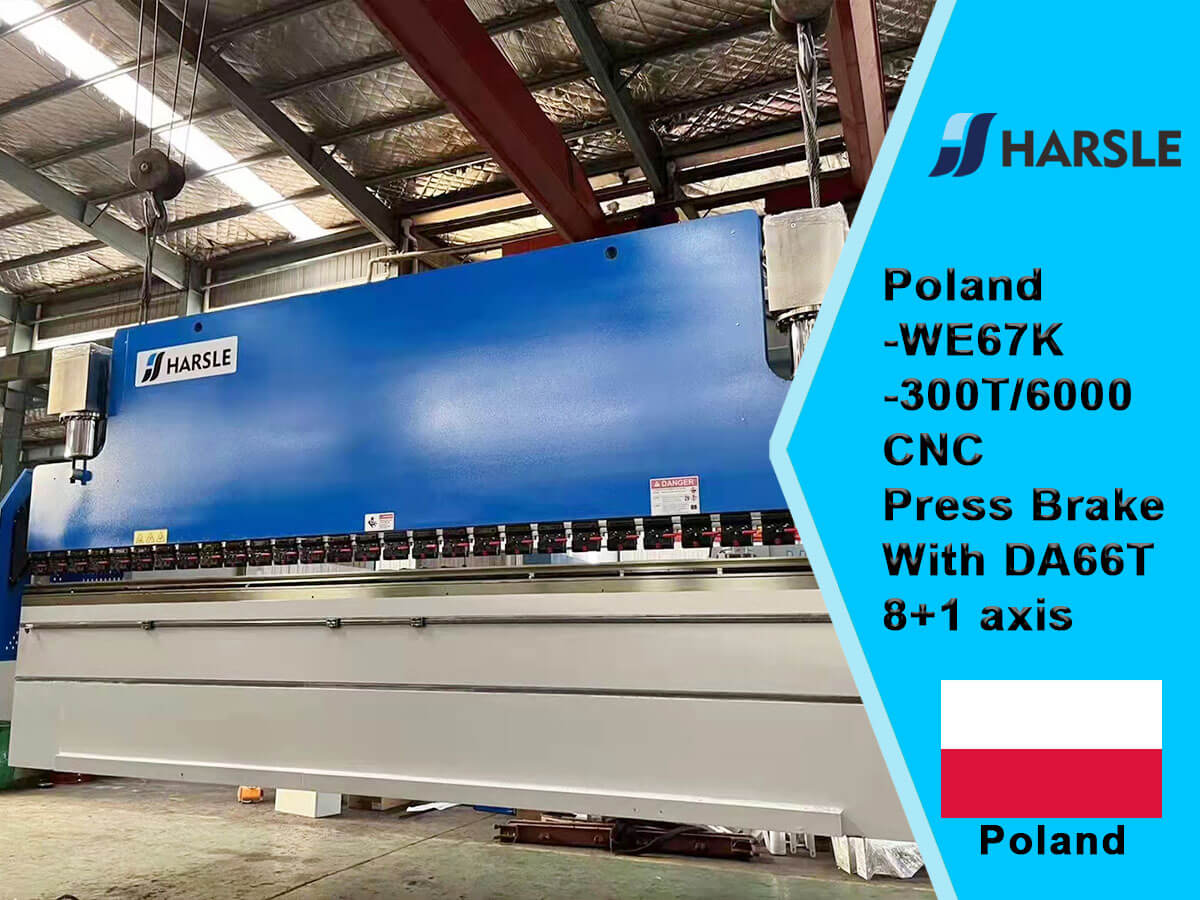 ເບກໂປໂລຍ-We67k-3t / 6000/6000 CNC ດ້ວຍລະບົບ DA66T 8 + 1 ແກນ