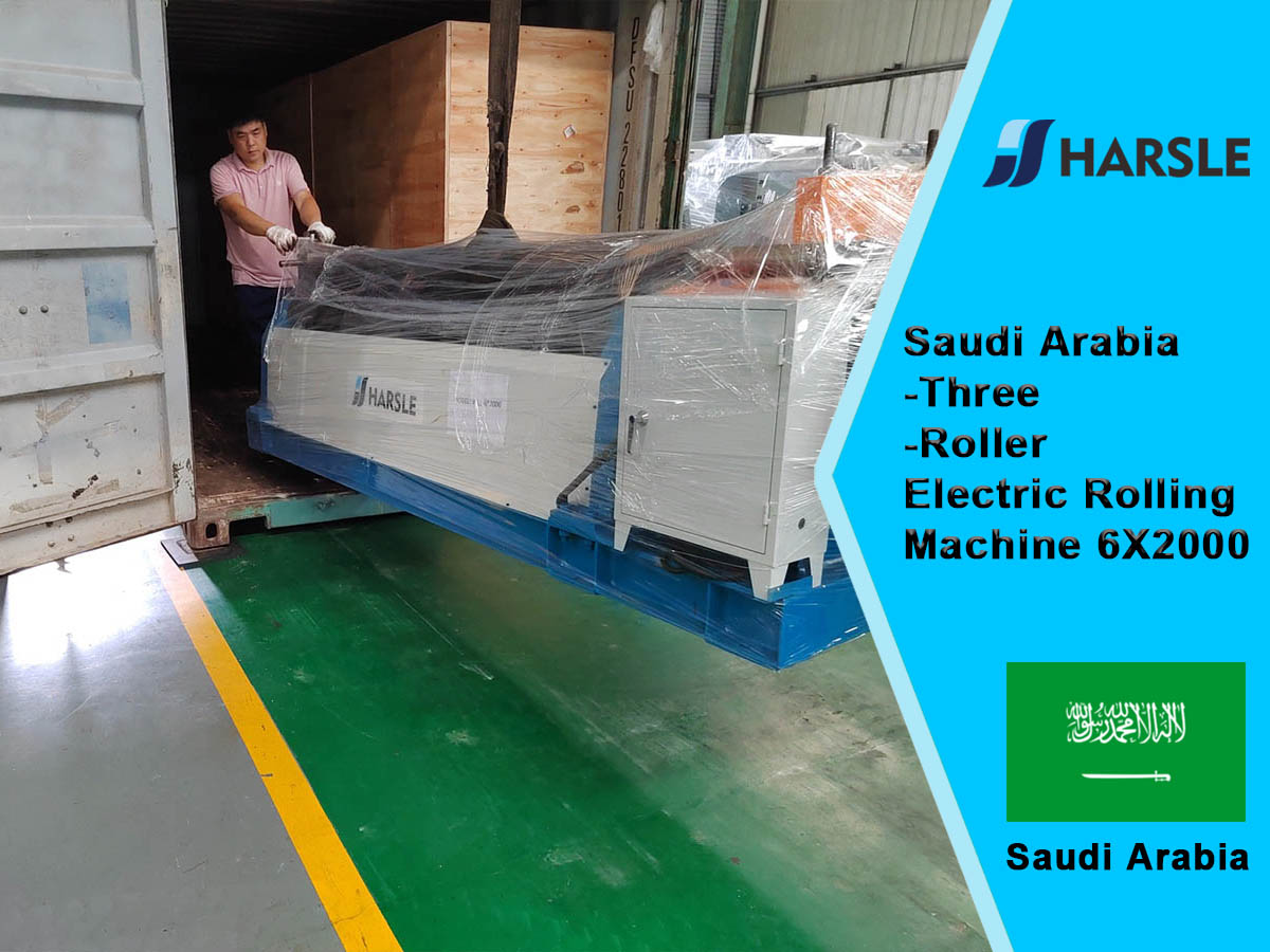 Saudi Arabia-ສາມ Roller ເຄື່ອງມ້ວນໄຟຟ້າ 6x2000