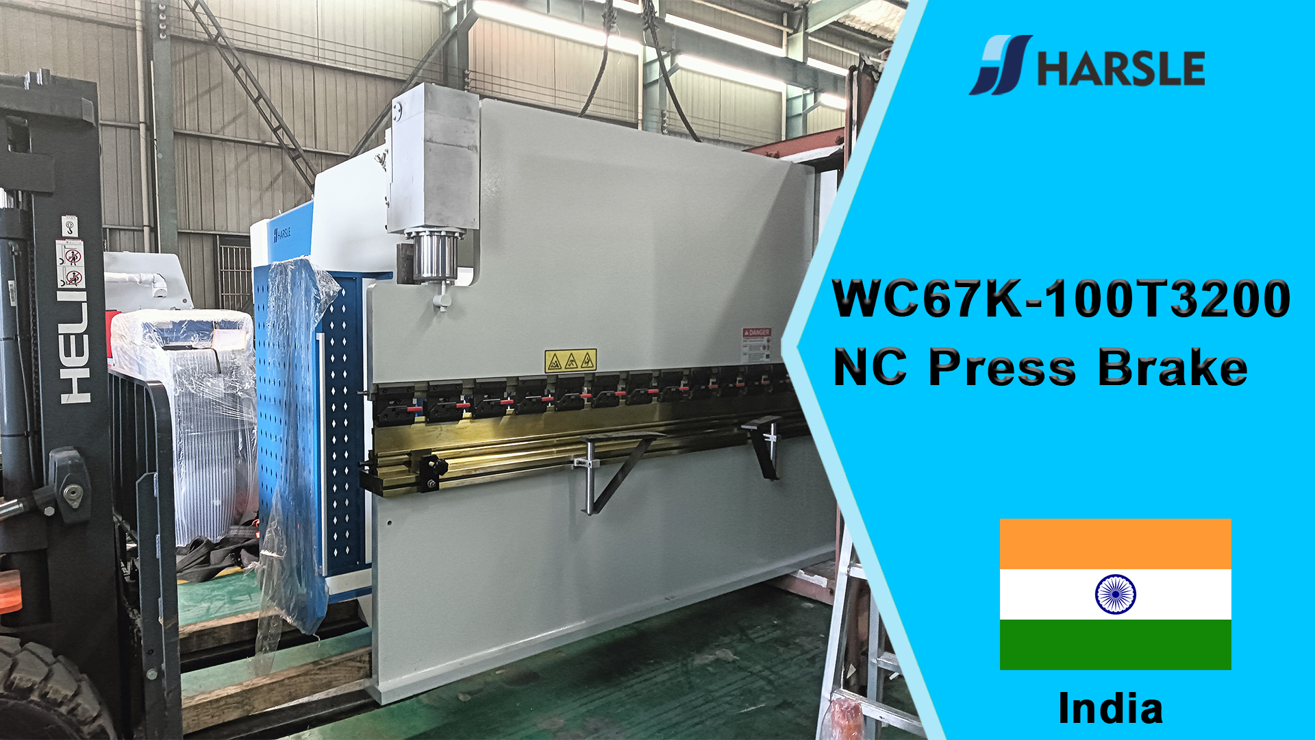 India-WC67K-100T3200 NC bending machine