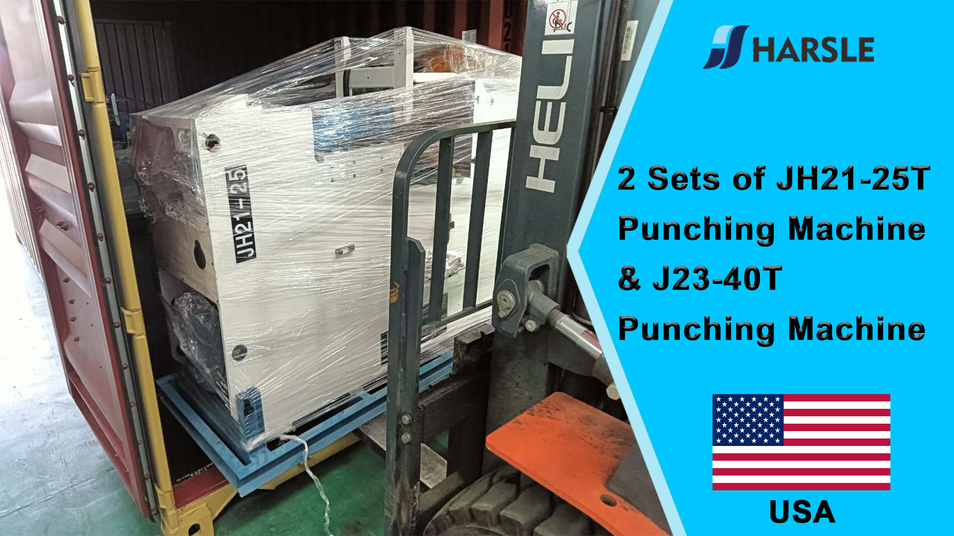 USA-2 ຊຸດຂອງ JH21-25T Punching Machine & J23-40T Punching Machine