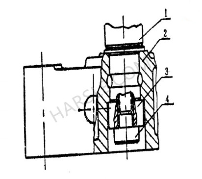 Piston connection