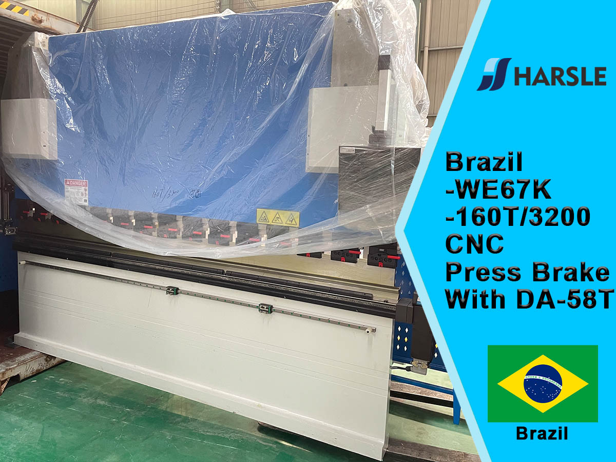 ເບກ Brazil-We67K-160T / 3200 CNC CNC ກັບ Da-58T