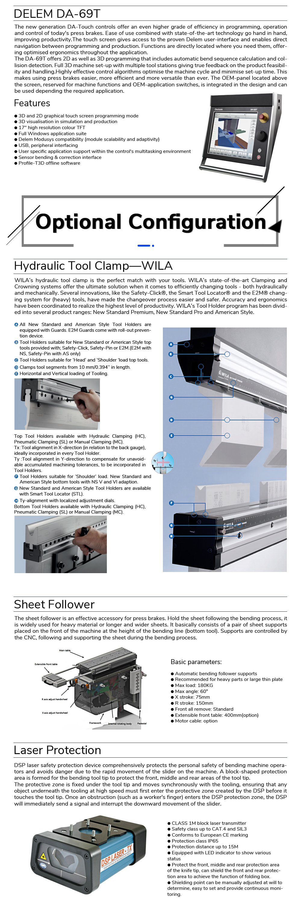 Sheet Metal CNC Press Brake