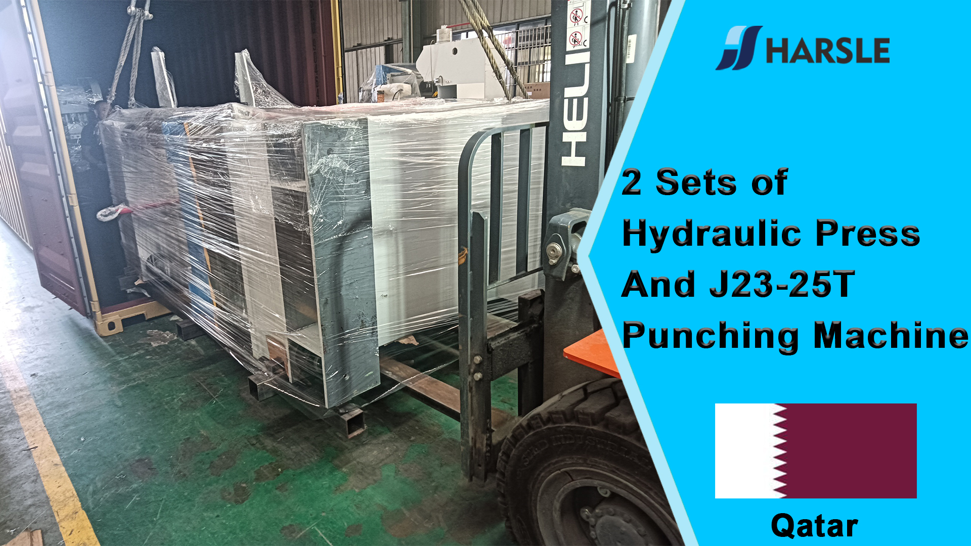 Qatar-2 ຊຸດຂອງກົດໄຮໂດຼລິກແລະ J23-25T Punching Machine