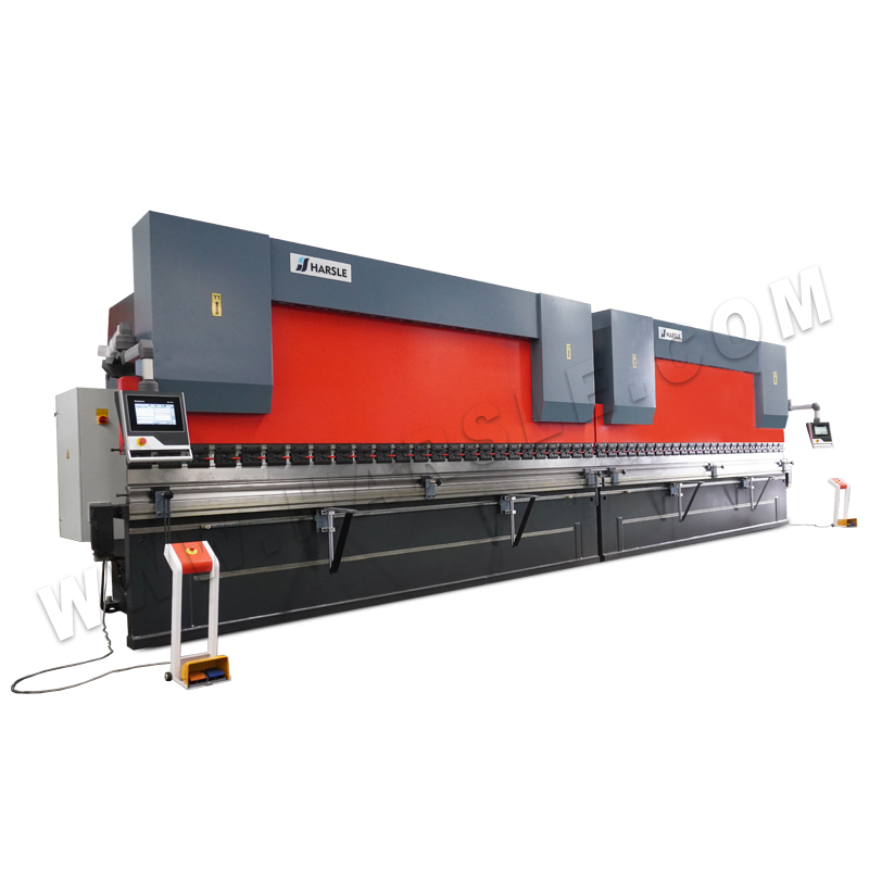 2-WE67K-250T/3200 Tandem Press Brake ດ້ວຍ DA-53T