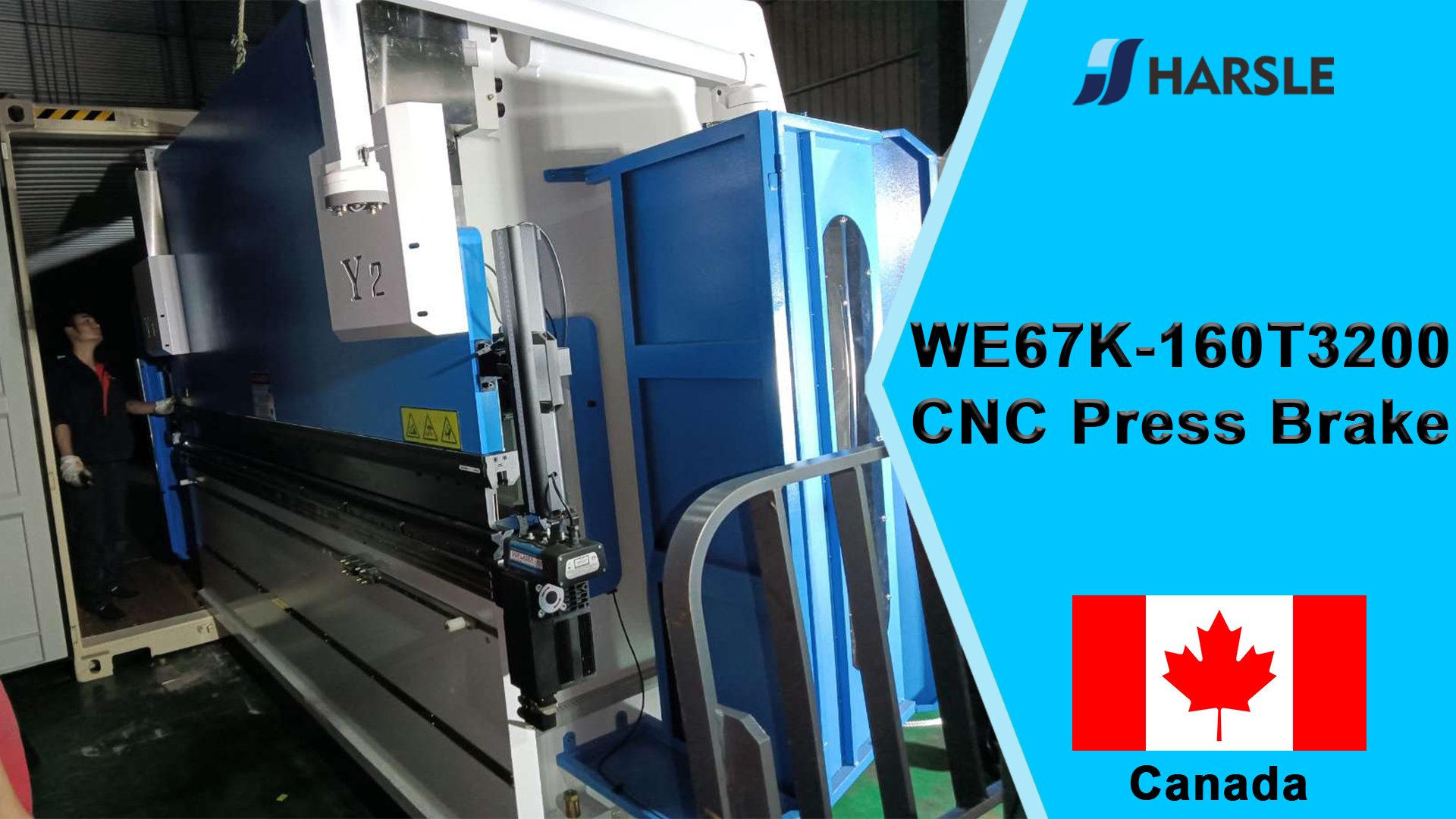 Canada-WE67K-160T3200 CNC Press Brake