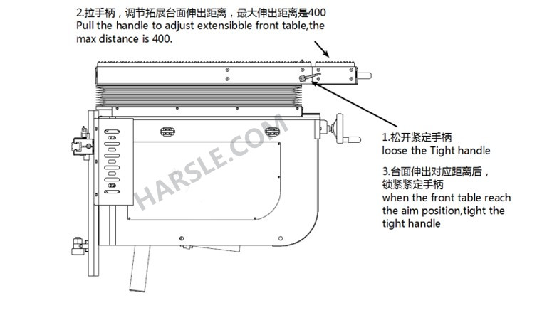 CNC Press BRAKE FOLLOWER