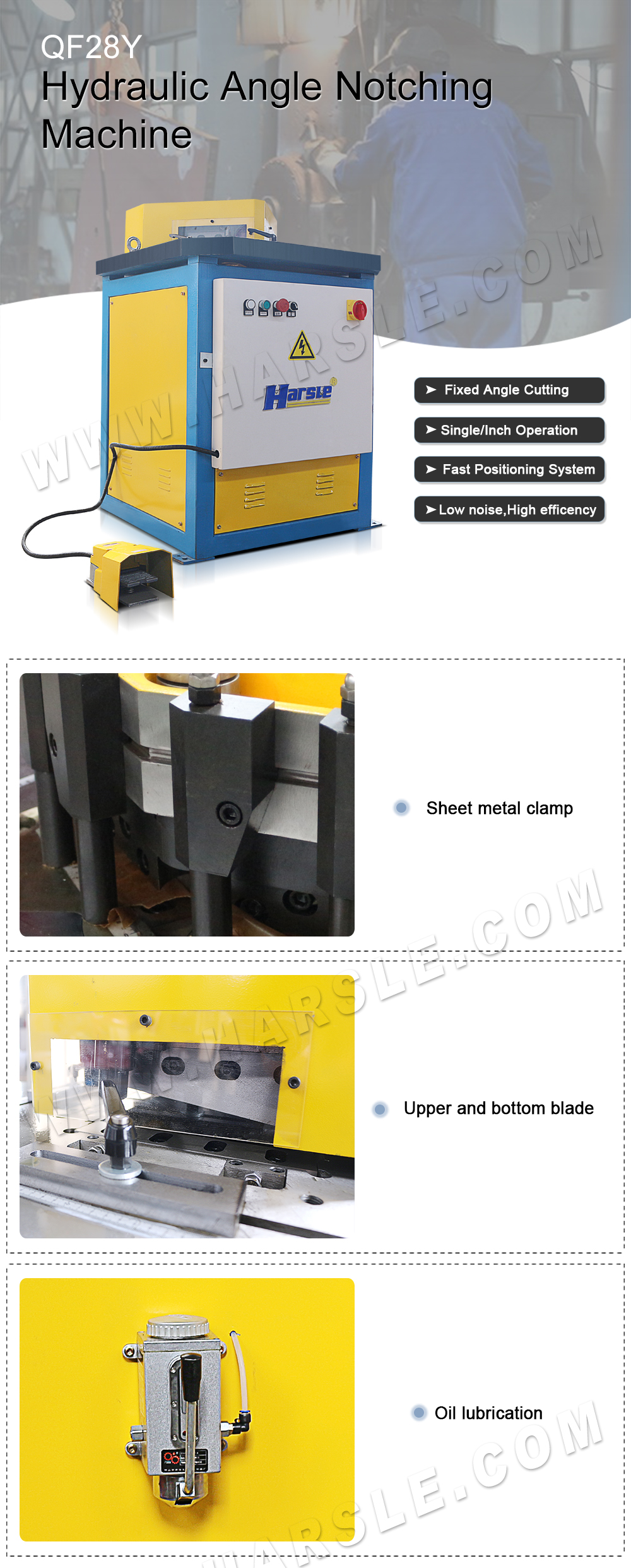 ຜູ້ຜະລິດເຄື່ອງ notching hydraulic