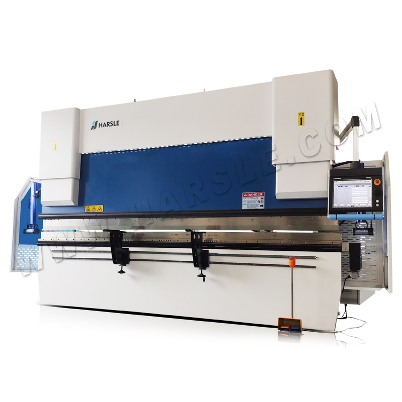 Hybrid HS16040 CNC Press Brake machine with DA 66T with 8+1 Axis, HARSLE Genius bending machine